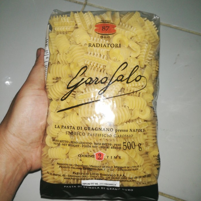 

Promo Garofalo Radiatori 500Gr