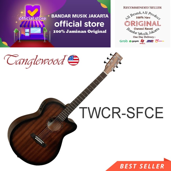 Promo Tanglewood Twcr Sfce Acoustic-Electric Guitar