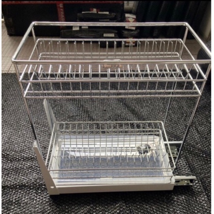 Promo Rak Piring Kitchen Set Bawah Ss Tw