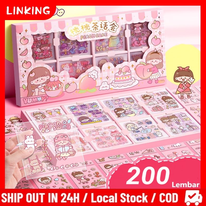 

Cod200 Lembar Stiker Pvc Motif Kartun Lucu Untuk Dekorasi Scrapbook Paket Stiker Cewe Isi Duet