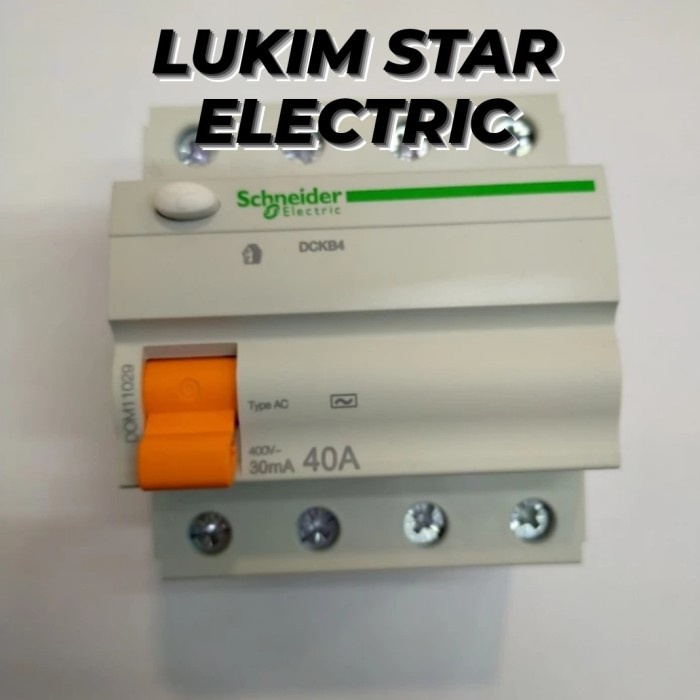Elcb Schneider Domae 40A 4Phase 300Ma/30Ma 40A 4Phase Elcb 4 Phase 40A