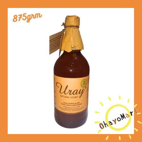 

Uray Natural Honey Botol Besar/ Raw Honey 100% Natural/ Madu Asli 875g Best Seller