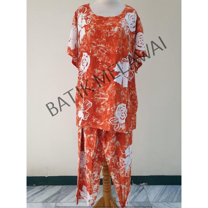 Setelan Batik PREMIUM SUNAN ORI celana panjang tangan pendek DM Oblong