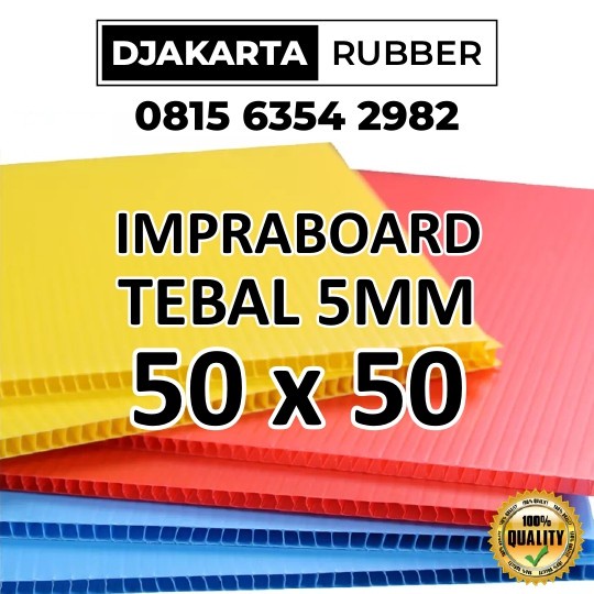 

Promo Dr Impraboard Infraboard Corrugated Board Tebal 5Mm 50 X 50 Cm