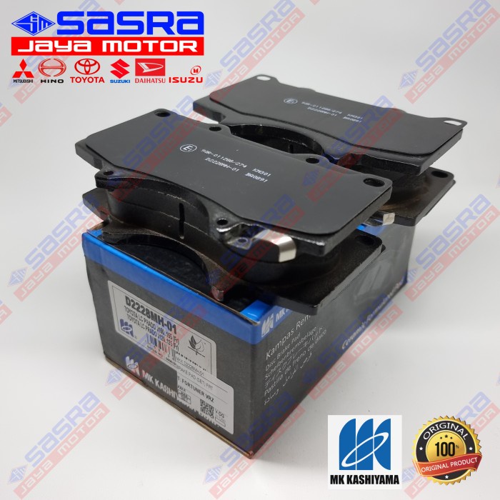 Brake Pad FRT FORTUNER VRZ|LAND CRUISER PRADO MK Kashiyama HEAVY DUTY - Kampas Rem Depan MKK.D2228MH
