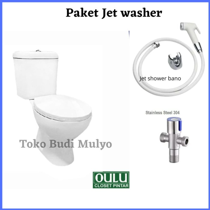 Terbaru Sale Closet Duduk Oulu /Kloset Duduk Oulu C633 Promo Terlaris