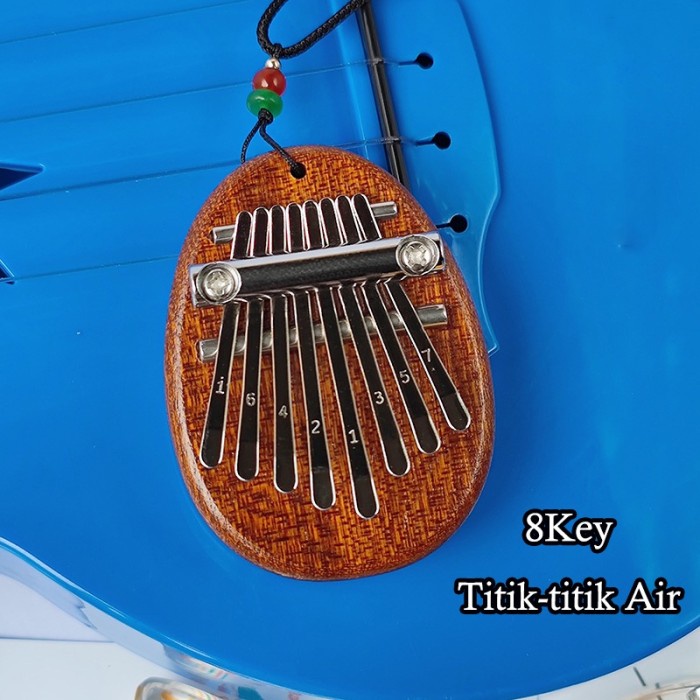 Kalimba - 21 Key Kalimba Deer Wood Kayu Finger Piano Kalimba 21 Kunci Musical