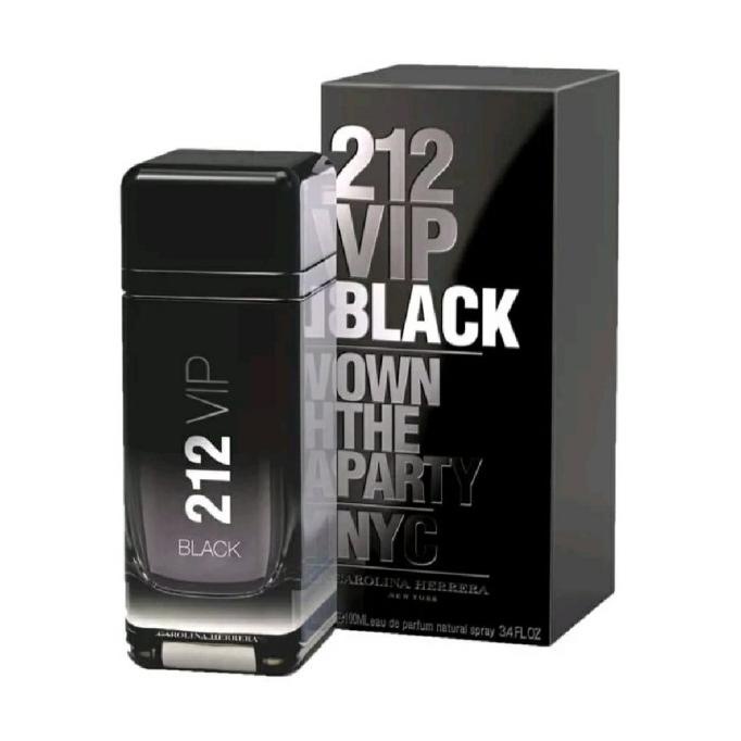 Parfum Pria 212 VIP Black EDP 100mL Parfum Original Import Singapore