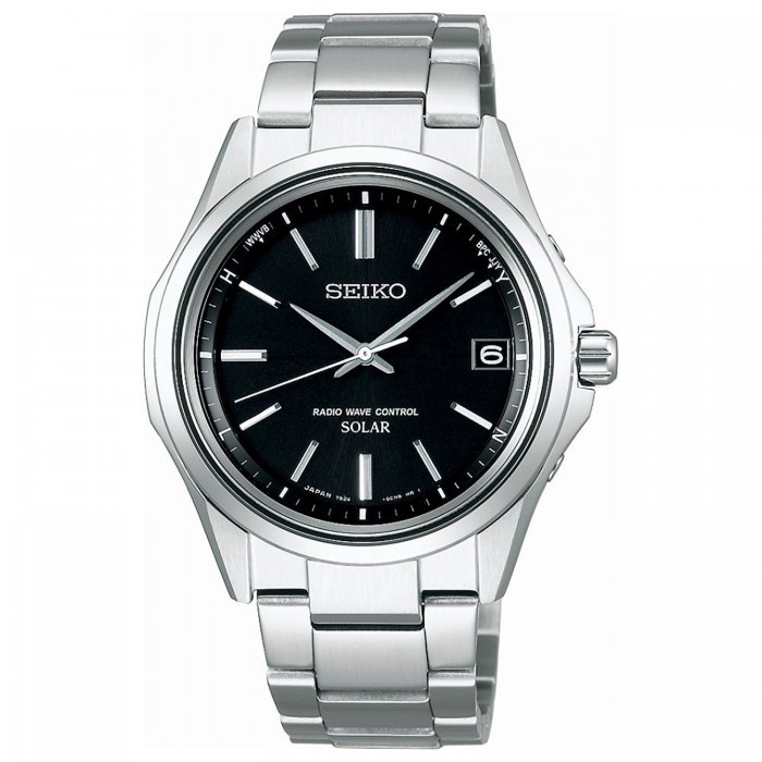 {AdeShop} SEIKO Spirit SBTM217 Radio Wave Control Solar Titanium Original Berkualitas