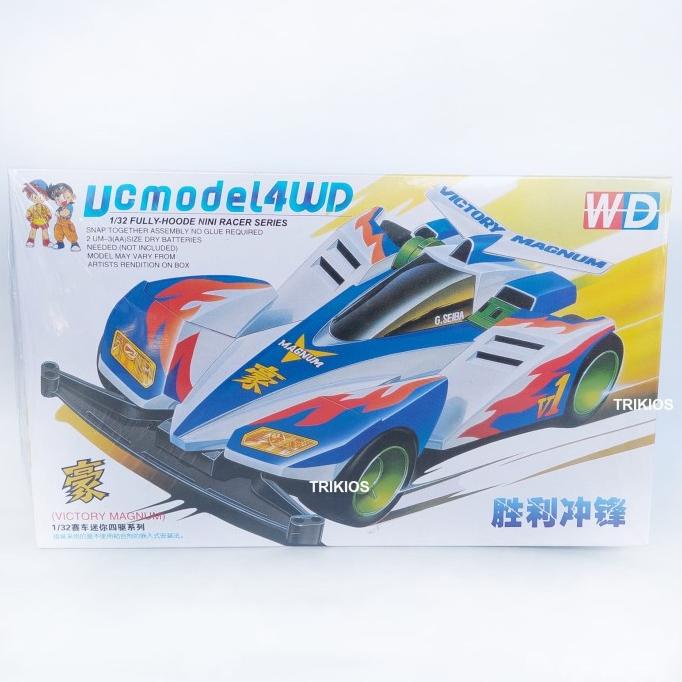 Gratis Ongkir Rep. Tamiya Mini 4wd Merk DD Ruize Victory Magnum Super 1 Chassis Limited Edition (tri