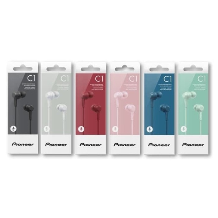 Pioneer Se-C1T In Ear Earphone Audio Ready
