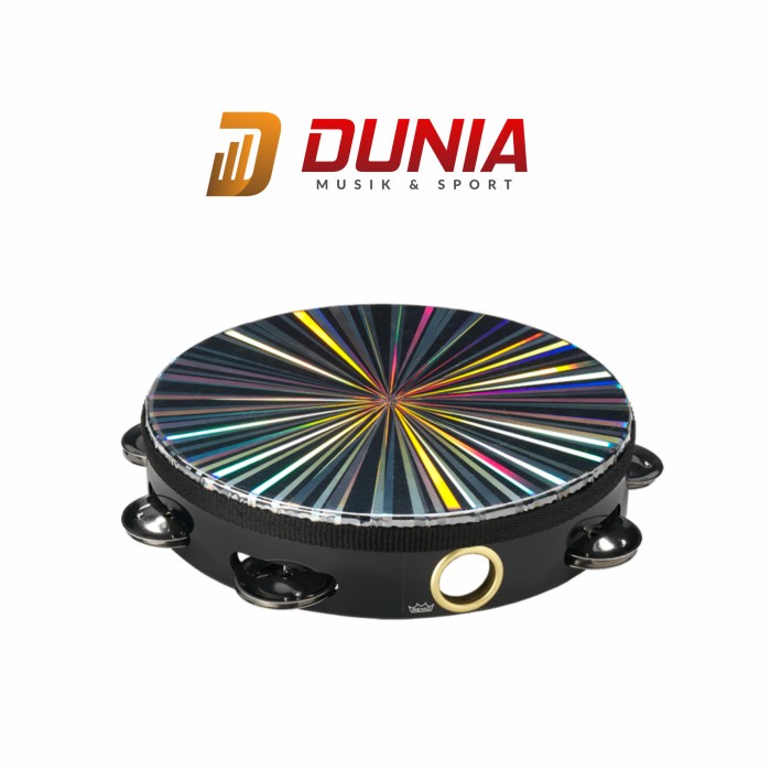 Tamborin - Remo 10 Inchi Double Row Radiant Tamborine / Tamborin