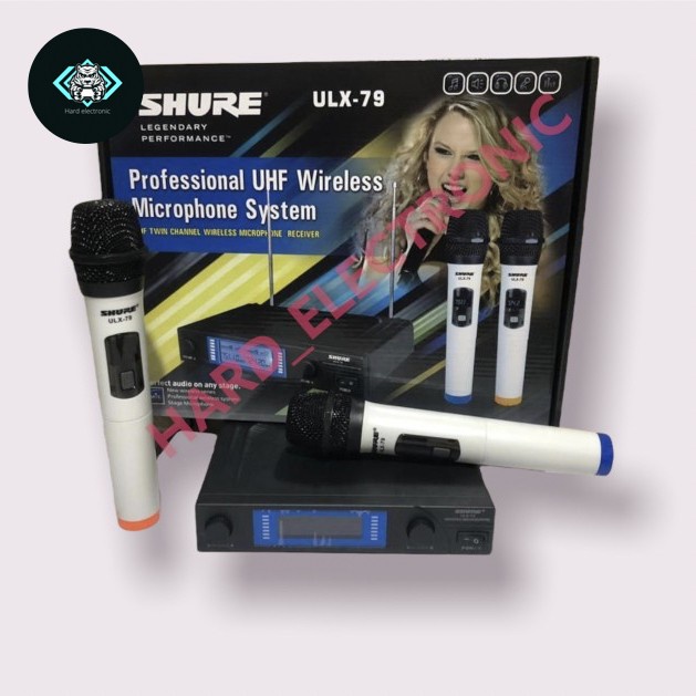 Mic Wireless Shure ULX-79 Handheld Putih