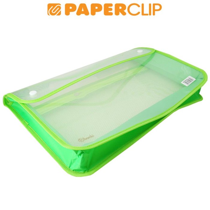 

New Zipper Bag Bambi 5621 F4 Green Terbaik