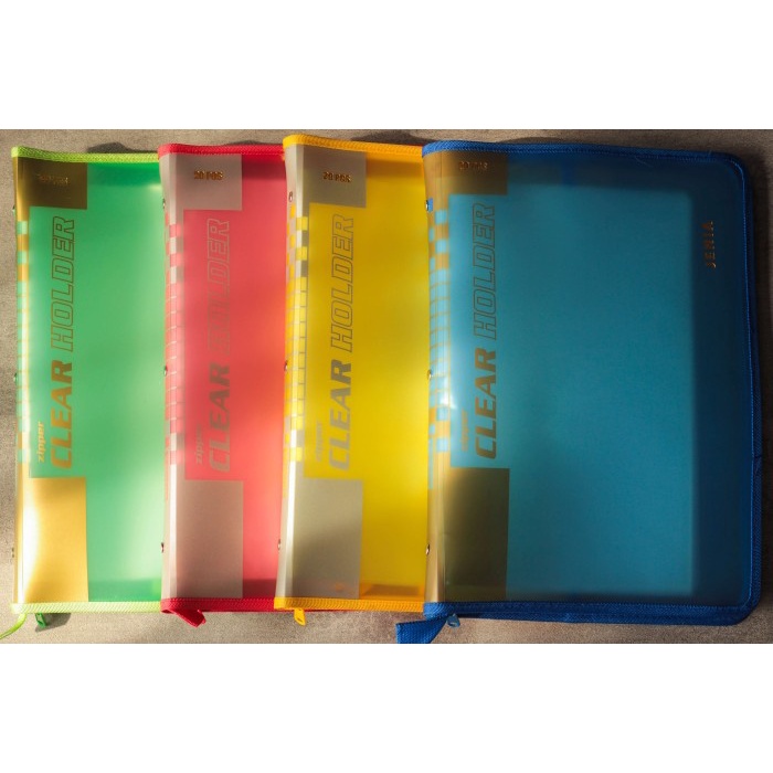 

Baru Zipper Clear Holder 40 Poket Terbatas