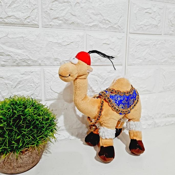 XIEXIENIN BONEKA UNTA ARABIAN LUCU KADO ULTAH HIASAN RUMAH UNIK SOUVENIR MURAH