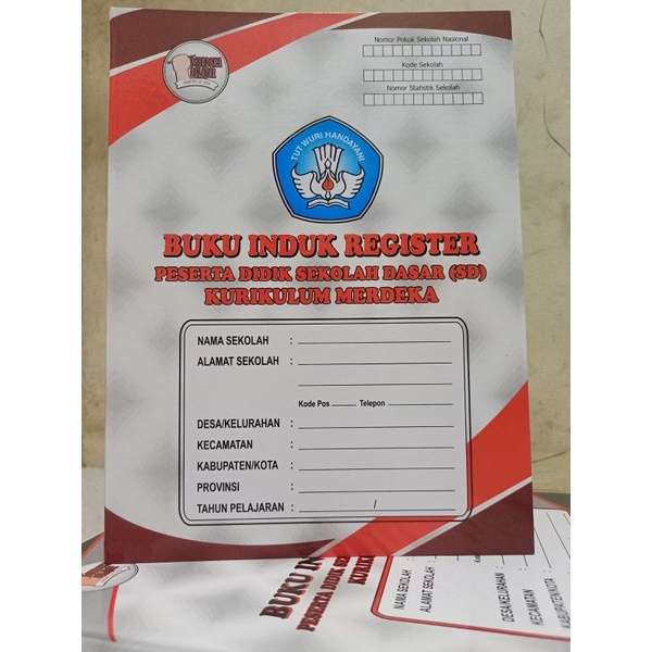 

BUKU INDUK SISWA PERSERTA DIDIK (SD) KURIKULUM MERDEKA