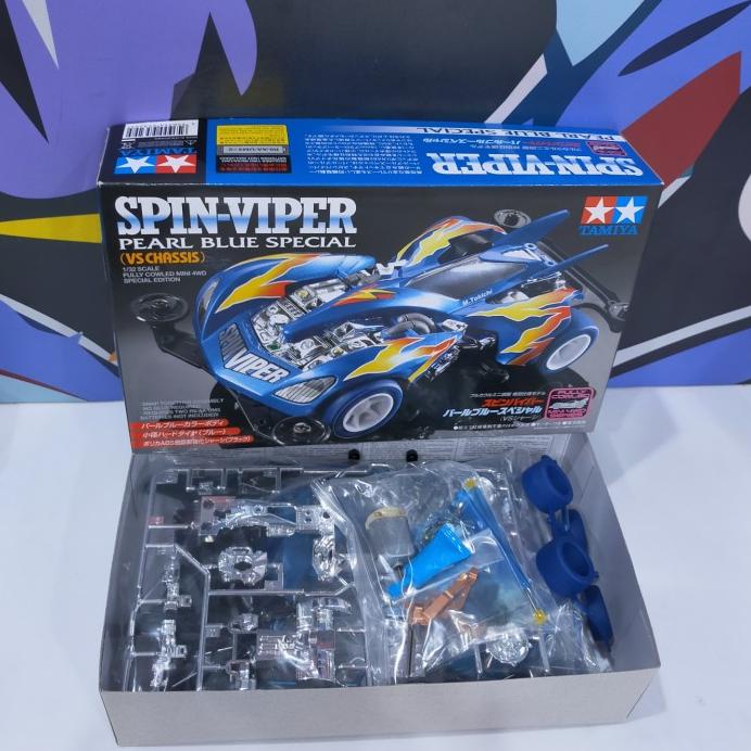 Promo Tamiya 95329 Spin-Viper Pearl Blue Special (VS Chassis) Limited Edition (boy00j.apa)