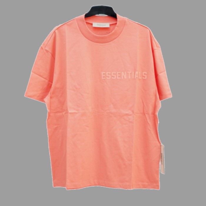 TSHIRT ESSENTIALS FEAR OF GOD FW/22 CORAL ORIGINAL KAOS PRIA WANITA - XS