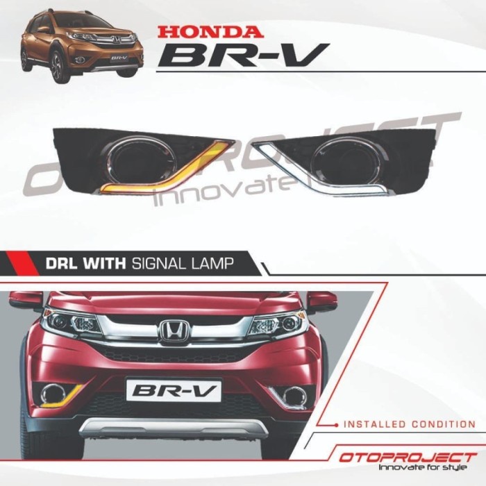 DRL WITH SIGNAL LAMP HONDA BRV OTOPROJECT star