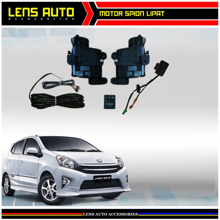 Retractable Spion Agya ayla Motor Spion Lipat Agya Ayla termurah