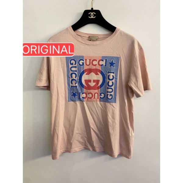 Kaos Gucci Logo GG Original