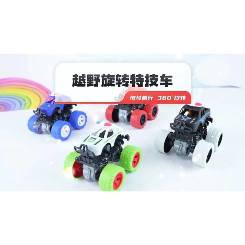 mainan inersia mobil monster zap offroad model lengkap 4wd ban karet tahan banting HARGA JAMIN MURAH