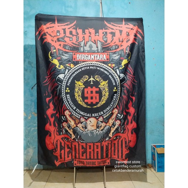 BENDERA PSHW FULL PRINTING, GIANTFLAG PSHW, BENDERA PSHW, MINIFLAG CUSTOM, BENDERA CUSTOM, BENDERA P