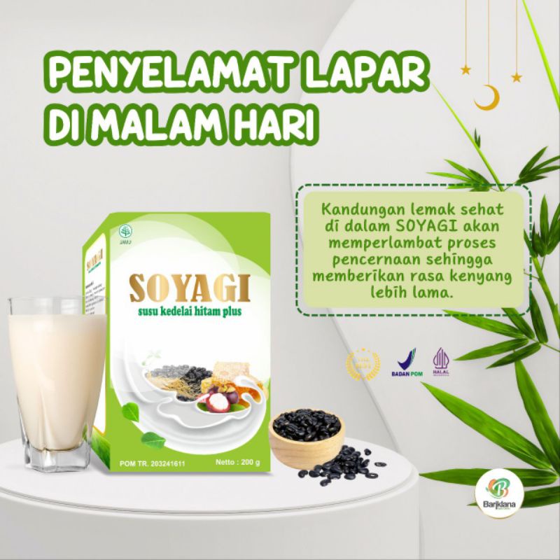 

SOYAGI SUSU KEDELAI HITAM PLUS 200G