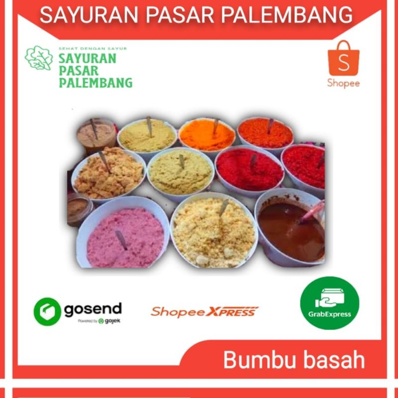 

Bumbu Basah perbungkus - Sayuran Pasar Palembang