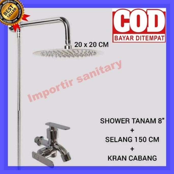 wall shower komplit tanpa bobok Murah