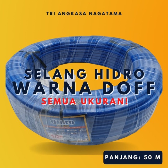 Promo Selang Air 1/2 Inch 50 Meter / Selang Dop/Doff/ Selang Hidro 50M