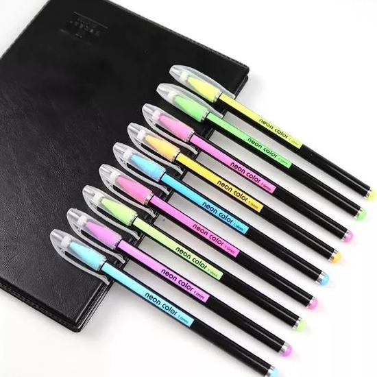 

Original Pulpen Gel Neon Color / Pen Pastel Warna Warni 1 set 12 Warna / Glitter Pen Gel Terlaris