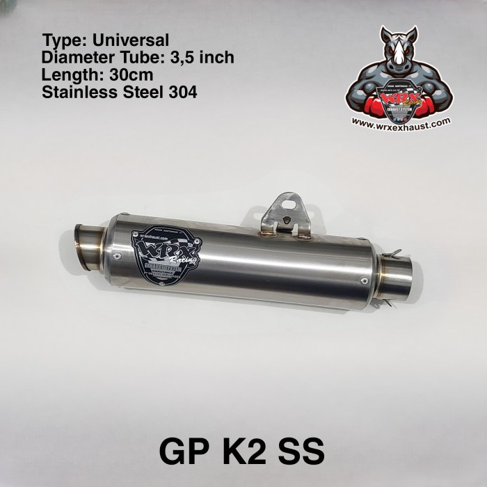 NEW SILINCER WRX GP K2 SS SPORT ORIGINAL TERBARU