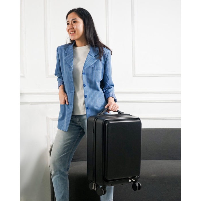 Koper Roger A001 Koper Laptop Zipper Cabin 20 & 24 Inch Bagasi Luggage