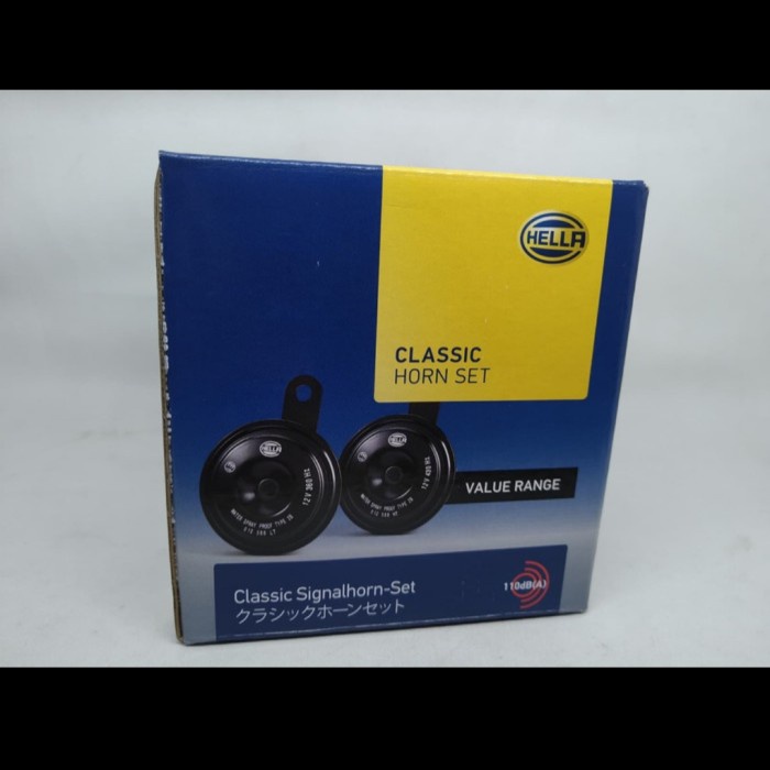 Klakson Hella Classic Motor Mobil / Klakson Hella Disc 12v Isi 2 star