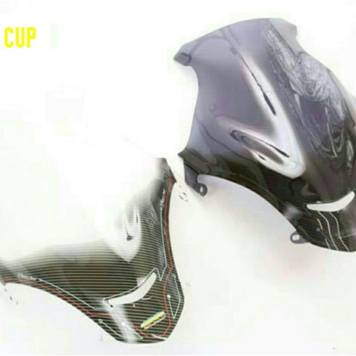 Visor Pcx New MHR Karbon / Windshield Honda Pcx 150 Carbon MHR star