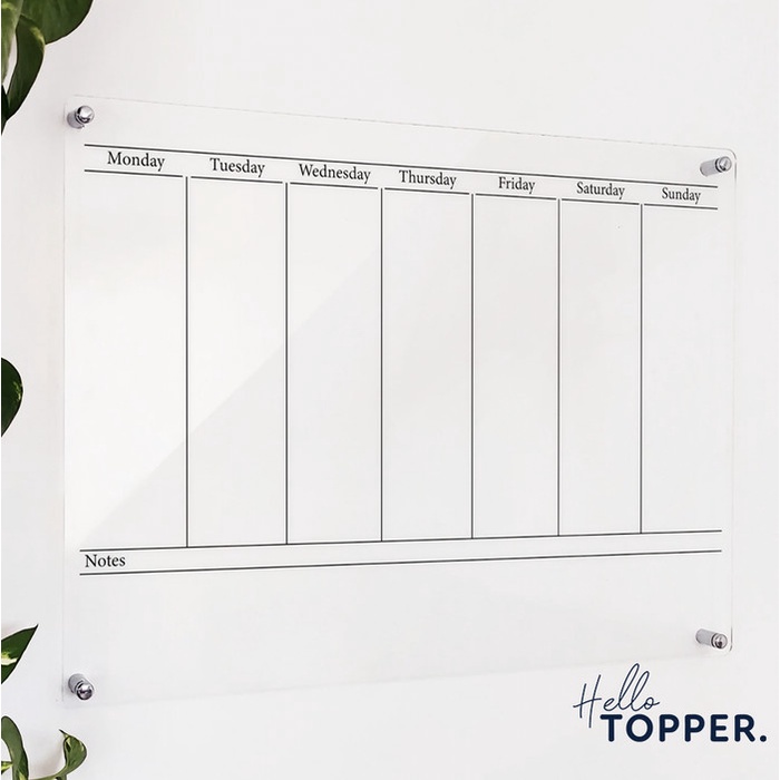 

Promo Papan Akrilik Planner Wall Planner Schedule Board Papan Akrilik