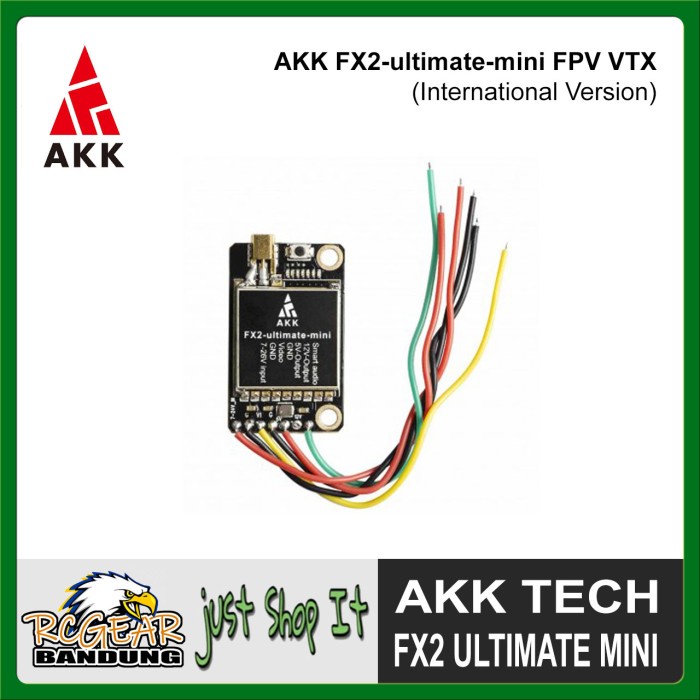 Promo Akk Fx2 Ultimate Mini Vtx Analog 5.8G 1200Mw Video Transmitter Terbaru