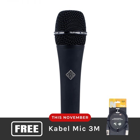 Telefunken M80 Black Dynamic Microphone