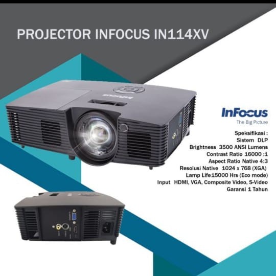 PROYEKTOR INFOCUS IN114XV