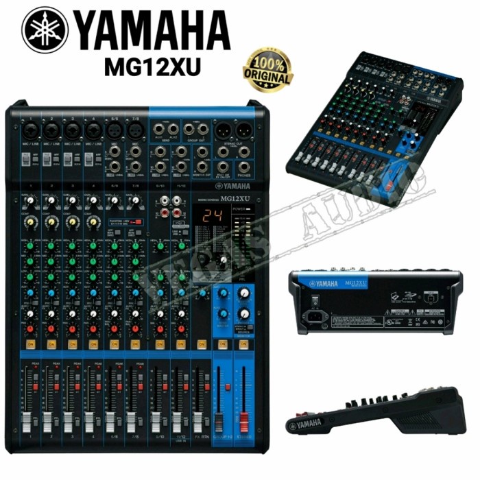 mixer audio YAMAHA MG 12 XU original