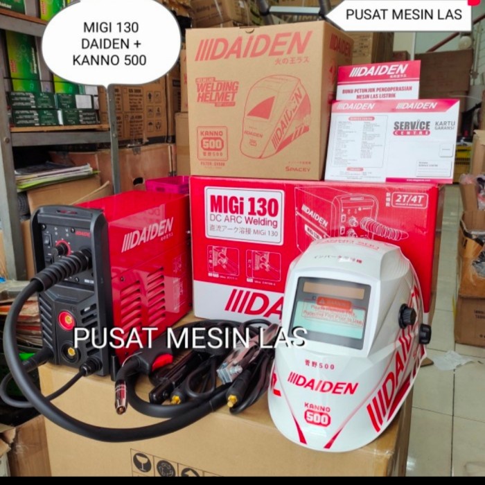 [Original] Mesin Las Daiden Migi130 Trafolas Daiden Mig130 Migi 130 Daiden Berkualitas