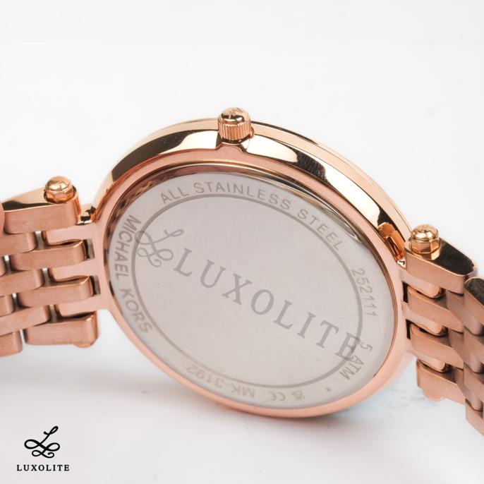 Promo Michael Kors Jam Tangan Wanita Rose Gold Tone Glitz Darci Mk3192 -  Best Seller