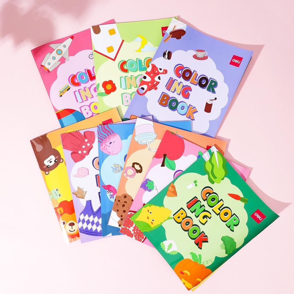 

Baru PAKET MEWARNAI LENGKAP - Pensil 2B, Pensil Warna, Krayon, Buku Mewarnai !