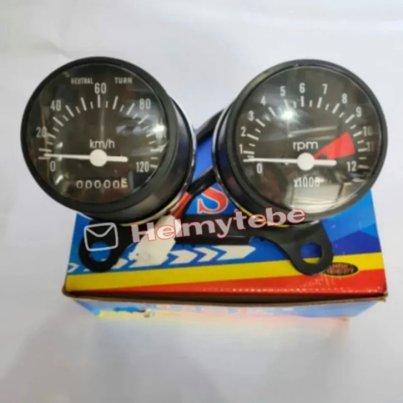 spedometer cb125 cb 125 cb 100 rpm komplit model original barang import