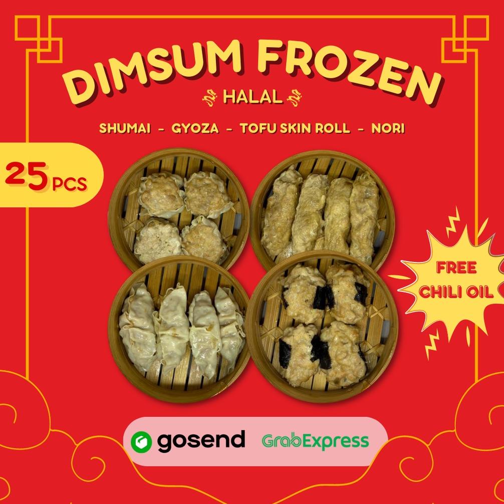 

PROMO DIMSUM HARGA 25 PCS / HALAL / DIMSUM AYAM / FROZEN FOOD DIMSUM TERBARIK DI PAGE INI