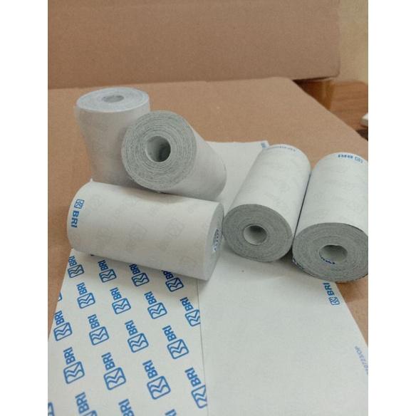 

Termurah Kertas Thermal Logo Bank Bri Paket 1 Kg Isi 38 Roll57X30 Original