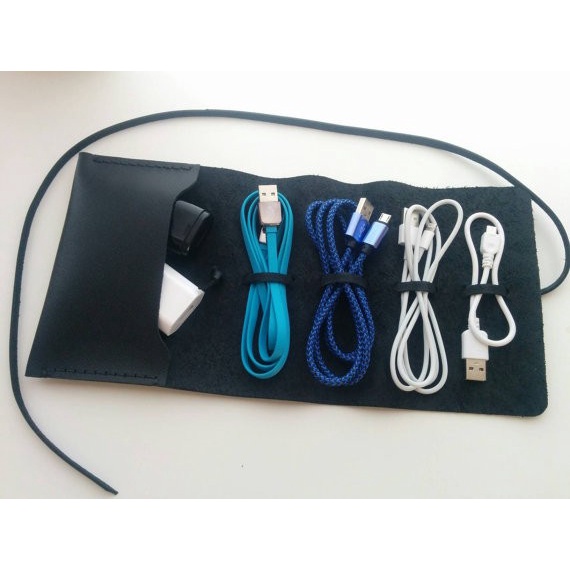 

Promo Leather Cable Organizer