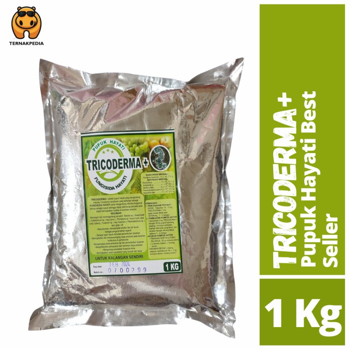 PUPUK HAYATI TRICODERMA + 1 KG - TRICODERMA 1 KG - PUPUK TRICODERMA -